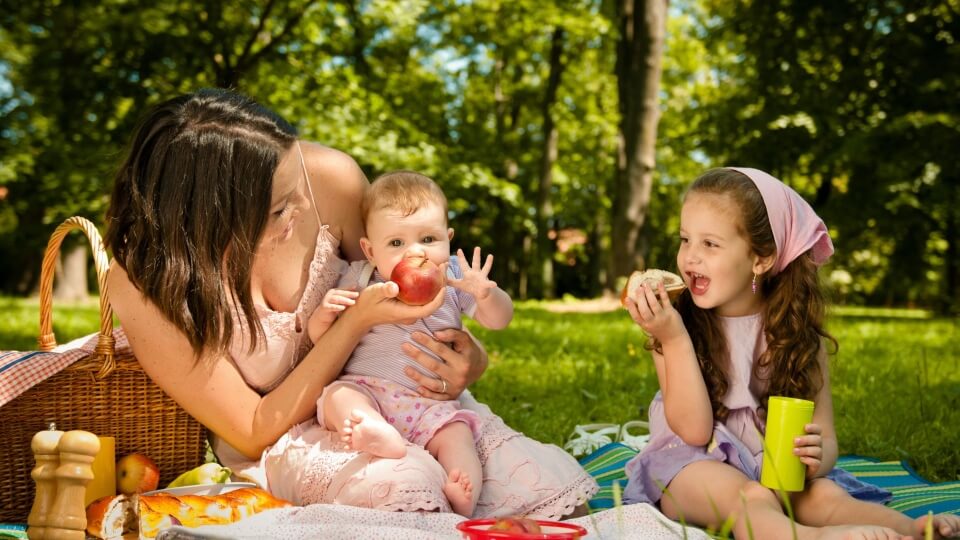 picnic saludable para peques y familias